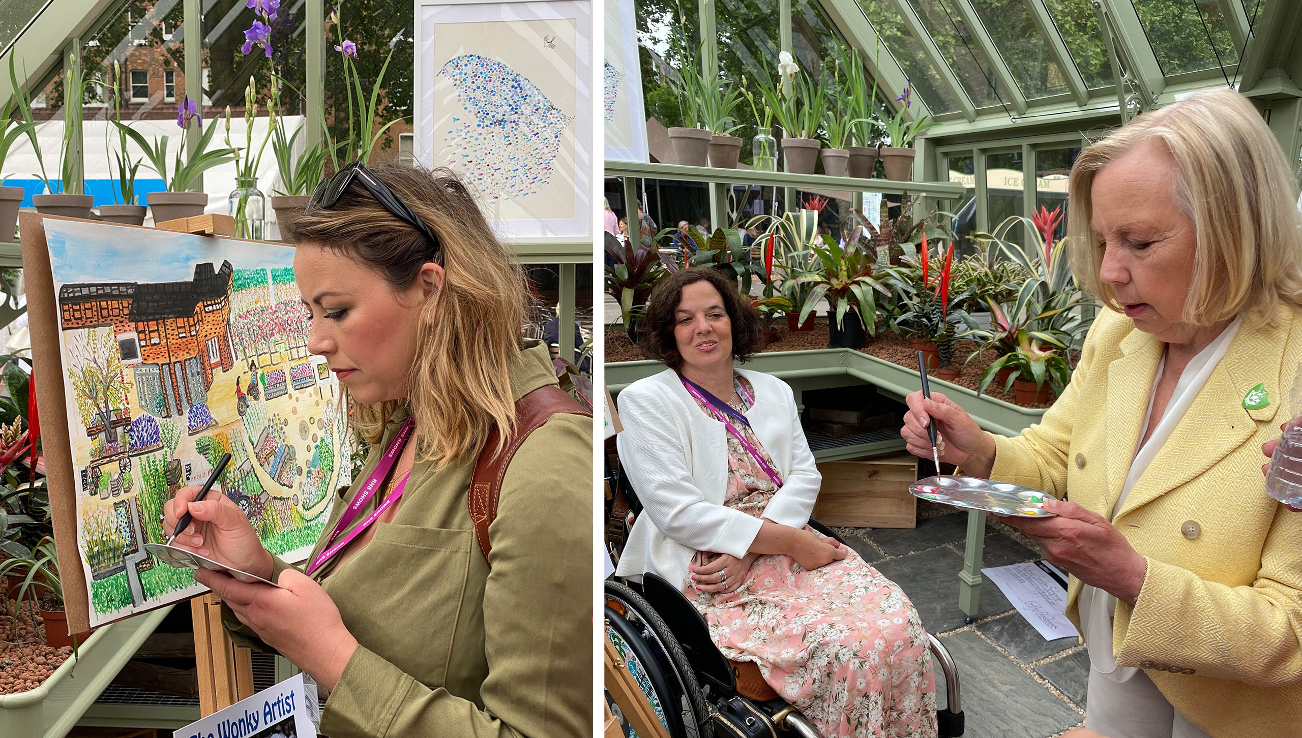 2022 in review - Horatio's Garden and Griffin Glasshouses fundraising at RHS Chelsea