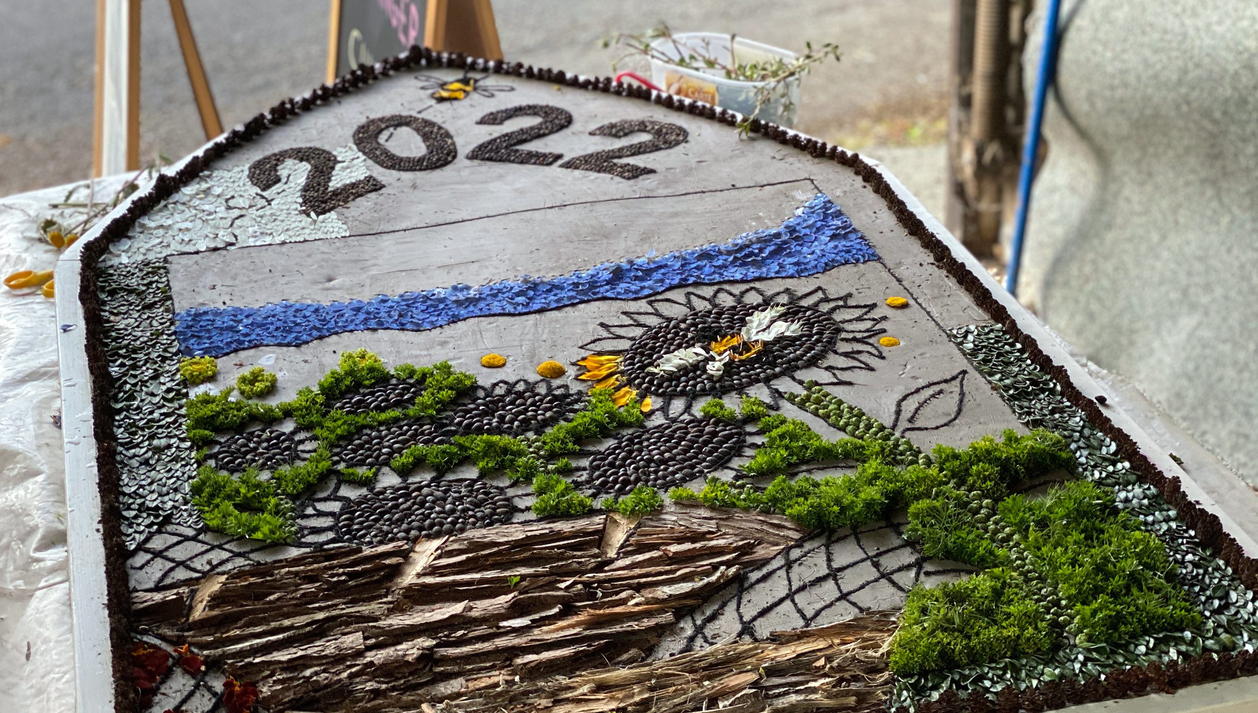 2022 in review Over Haddon well dressing